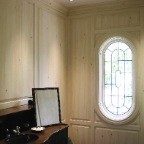 7. Faux Pine Panelling
